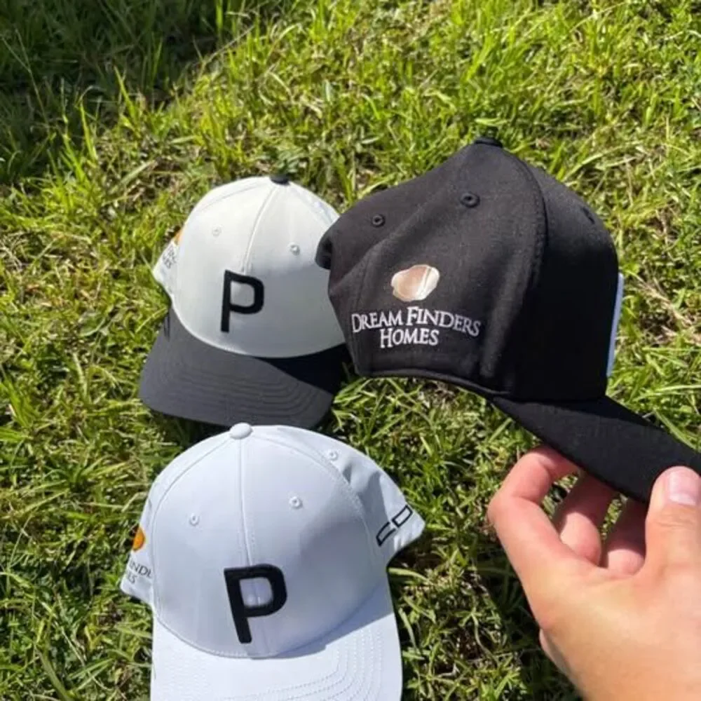 Puma P Cap Golf Hats - Set of 3